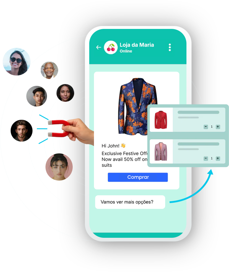 Transforme suas vendas com Marketbot